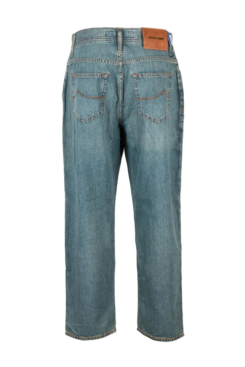 Cotton Jeans - Light Blue