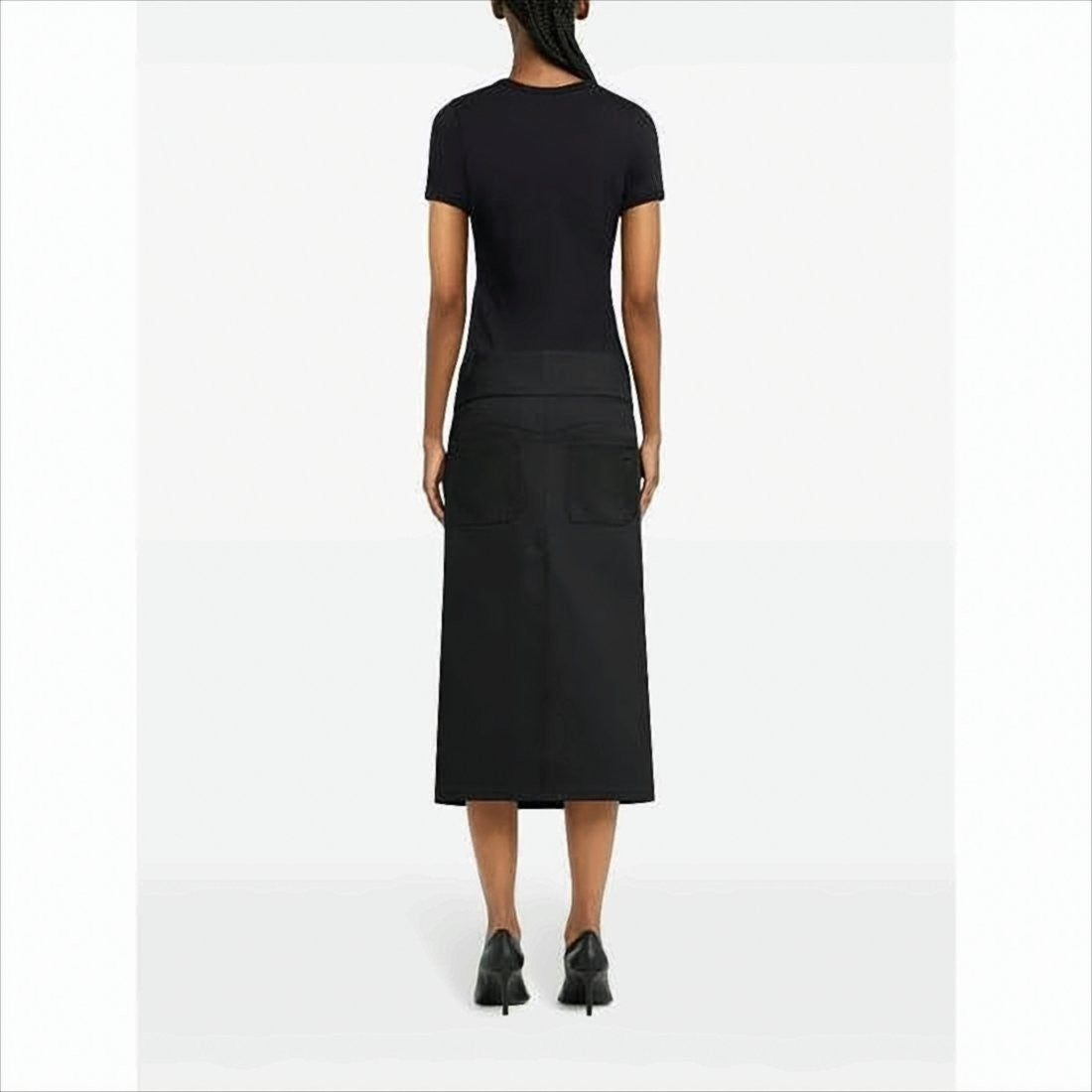 Fitted Short-Sleeve T-Shirt with Tonal Logo Detail