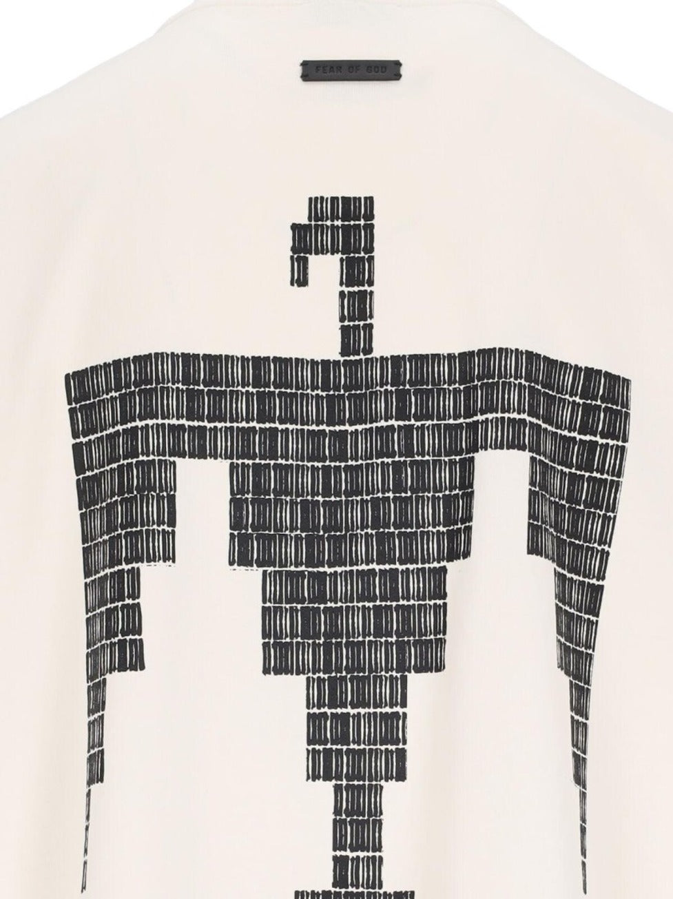 Thunderbird Logo T-Shirt In Cream Cotton
