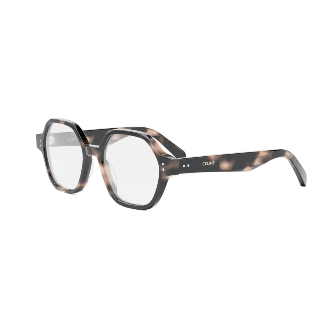 Cl50142i Bold Geometric Tortoiseshell Eyeglasses