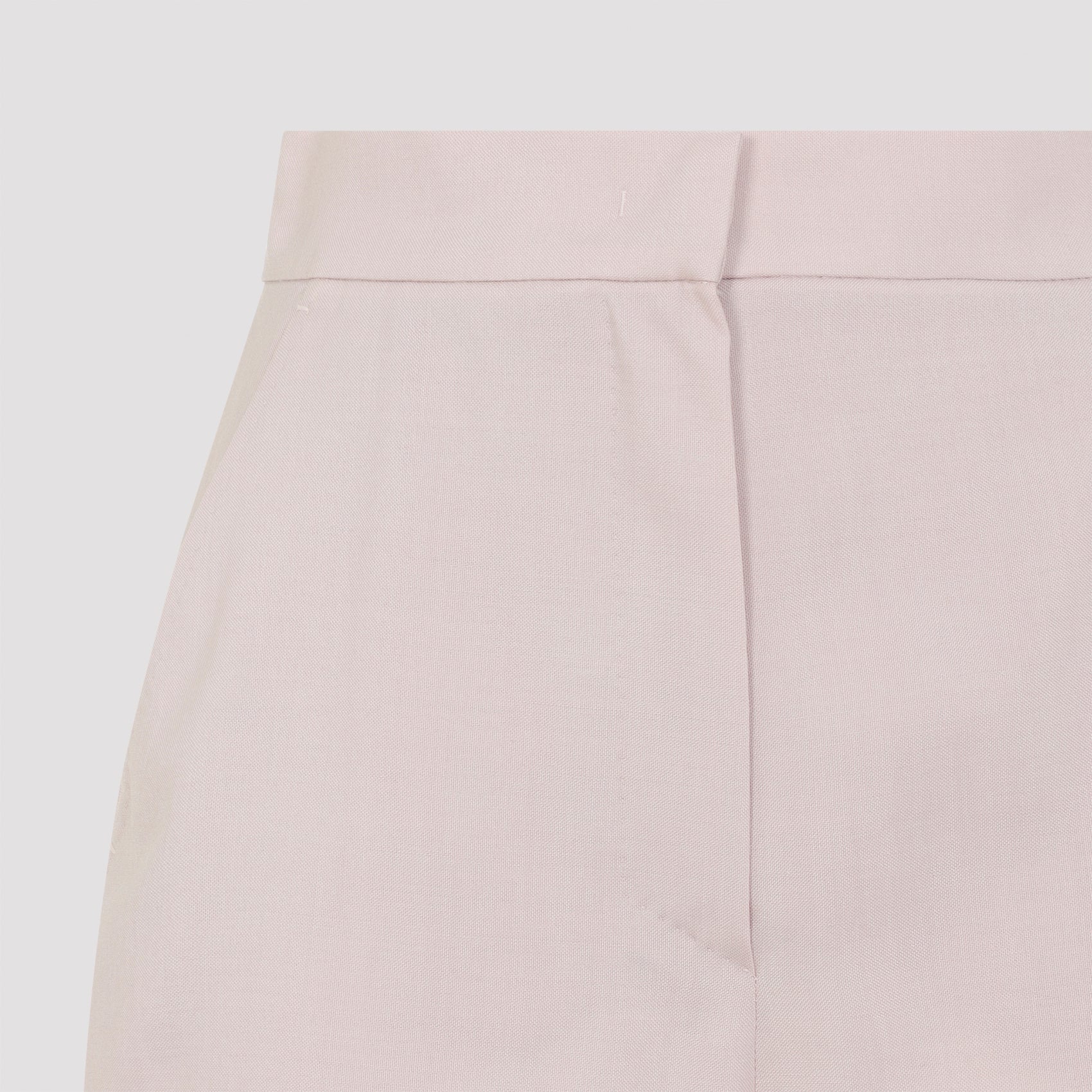 Tailored Bermuda Shorts with High Waist