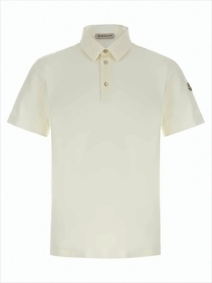 Short-Sleeve Polo Shirt with Embroidered Logo