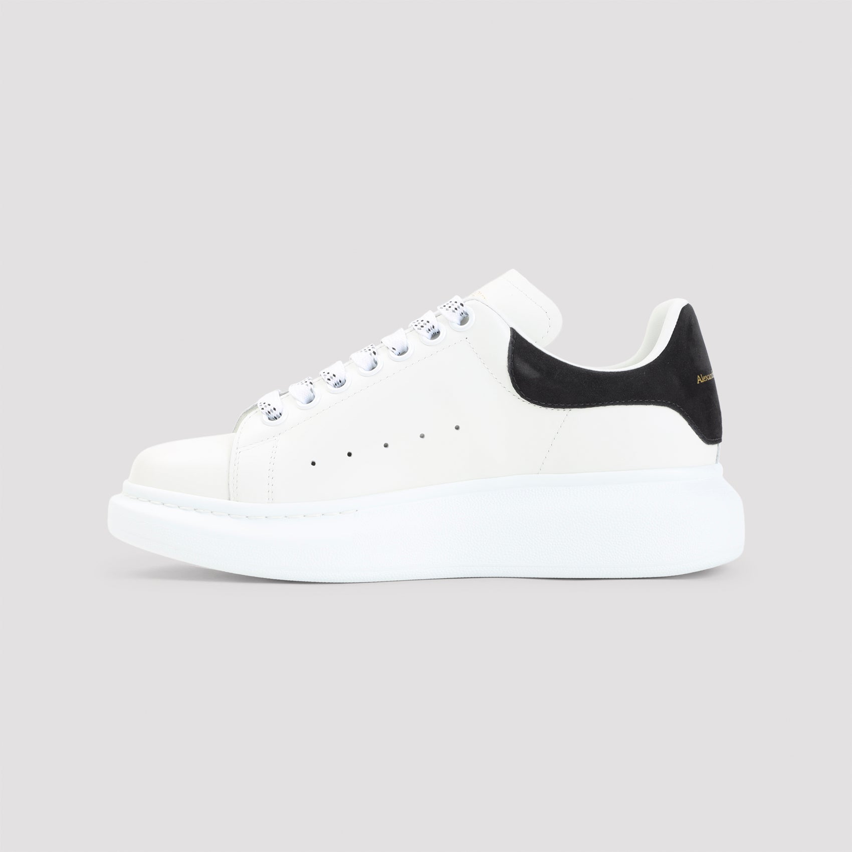 White Calf Leather Sneakers