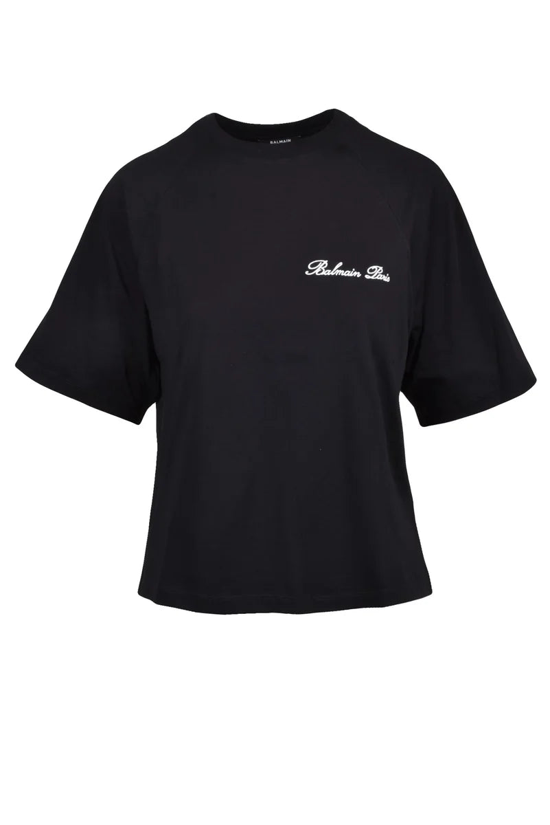 Cotton T-shirt - Black