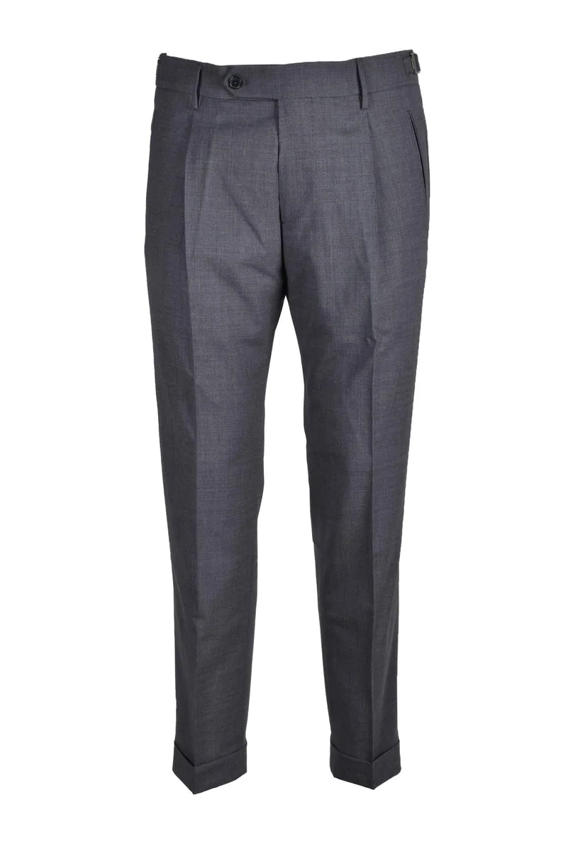 Virgin Wool Pants - Grey