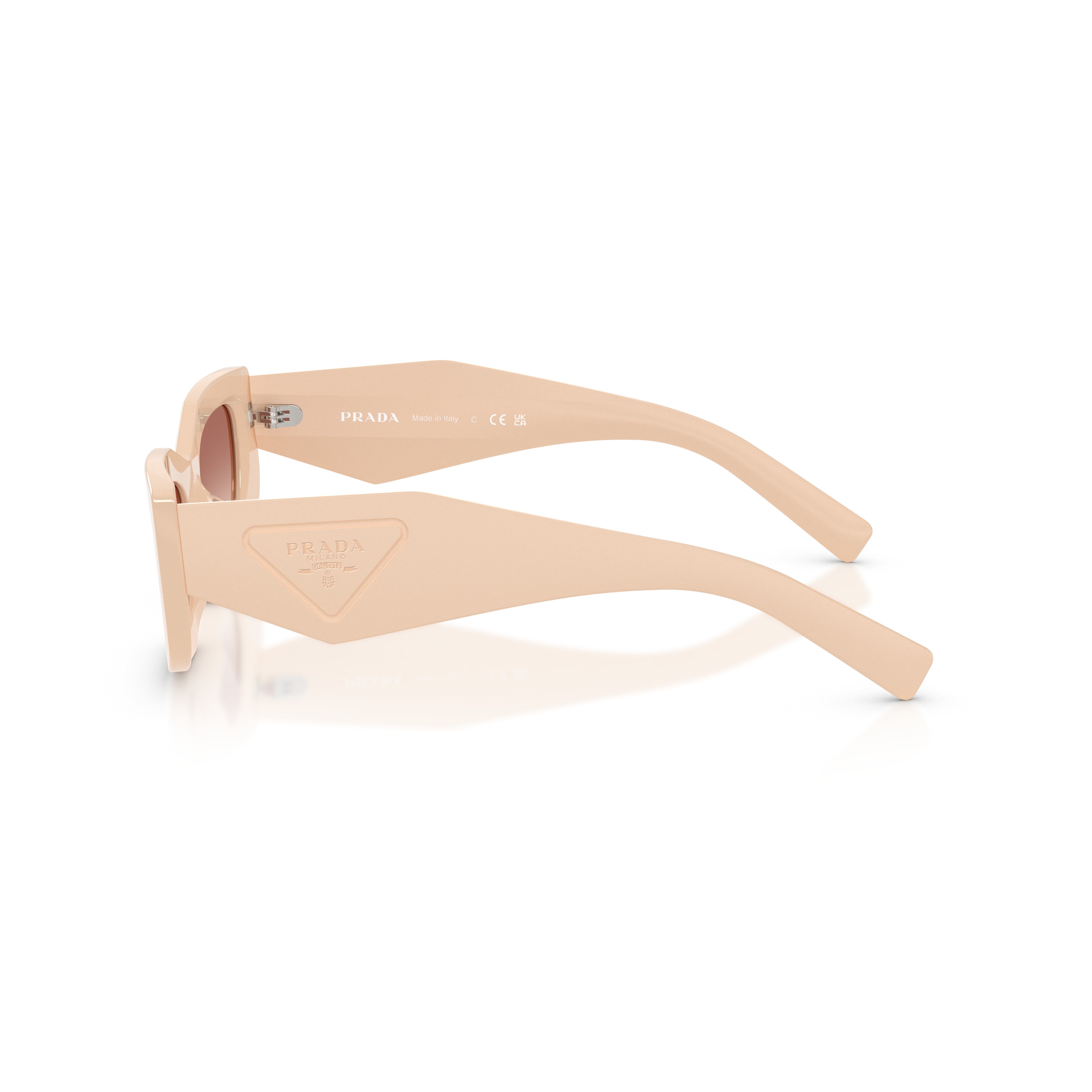 0pr D03sd Bold Rectangular Acetate Sunglasses