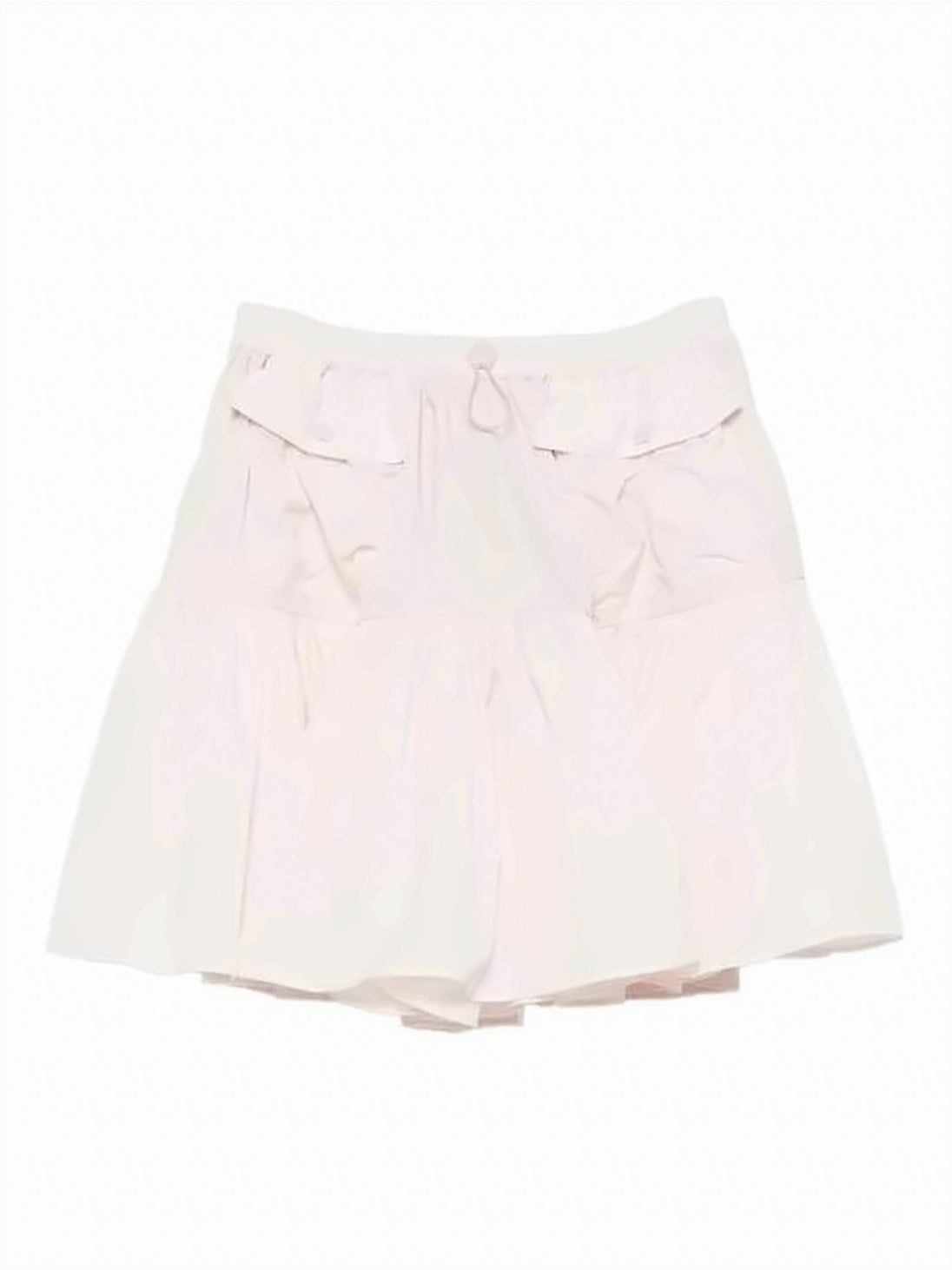 Cecilie Bahnsen Ruffled Midi Skirt in Soft Pink