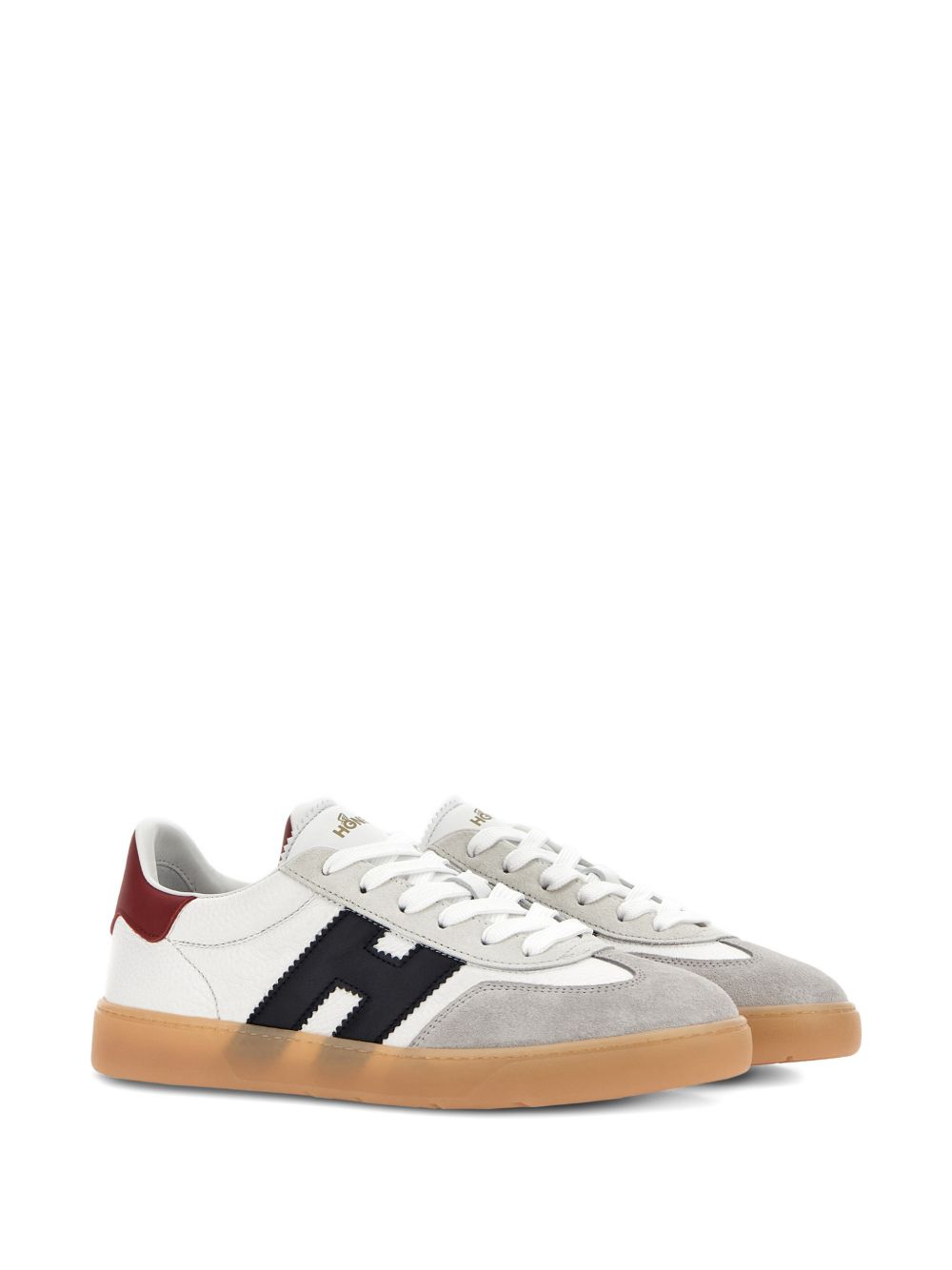 Low-Top Sneakers With Suede Overlays
