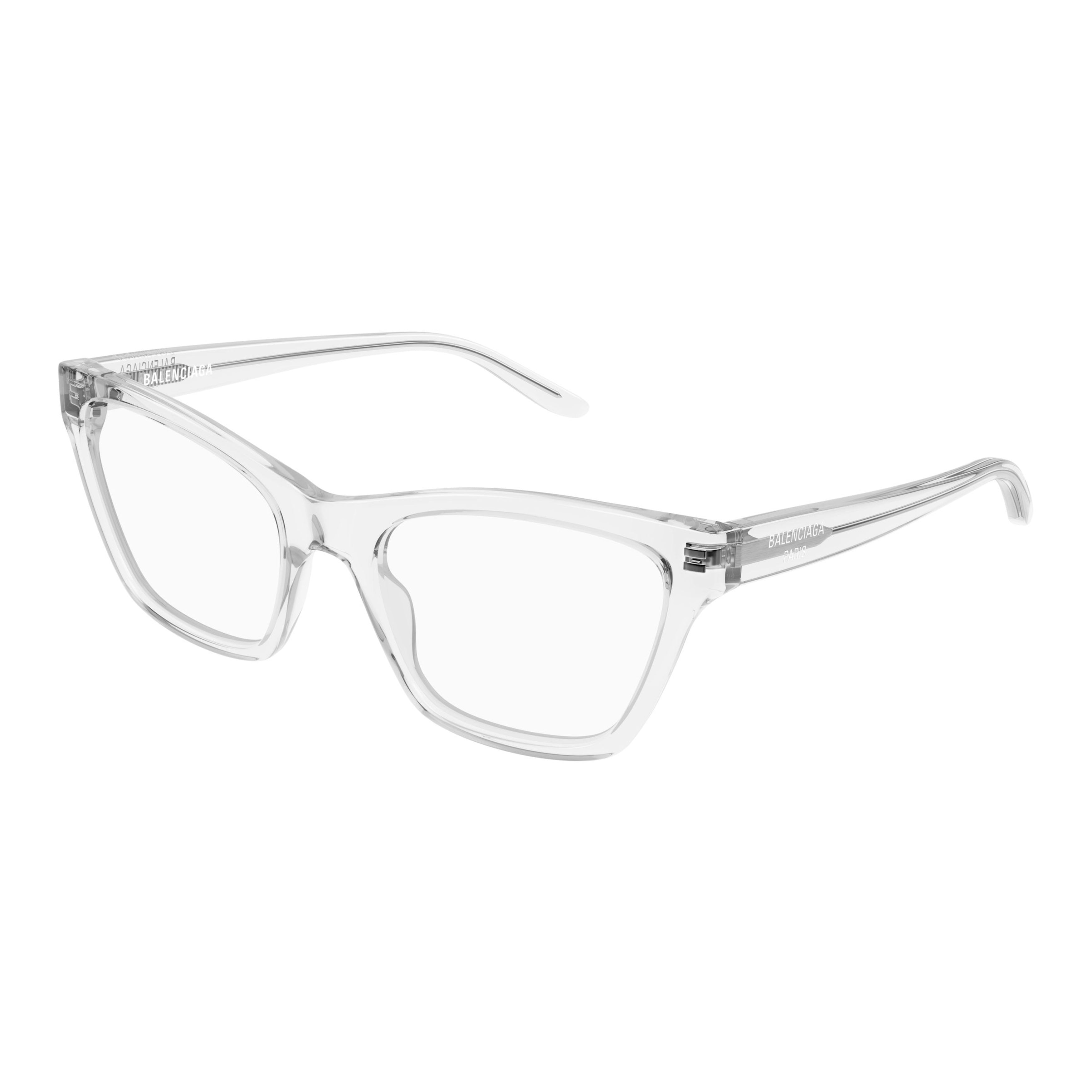 Bb0440o Transparent Acetate Square Frame Eyeglasses