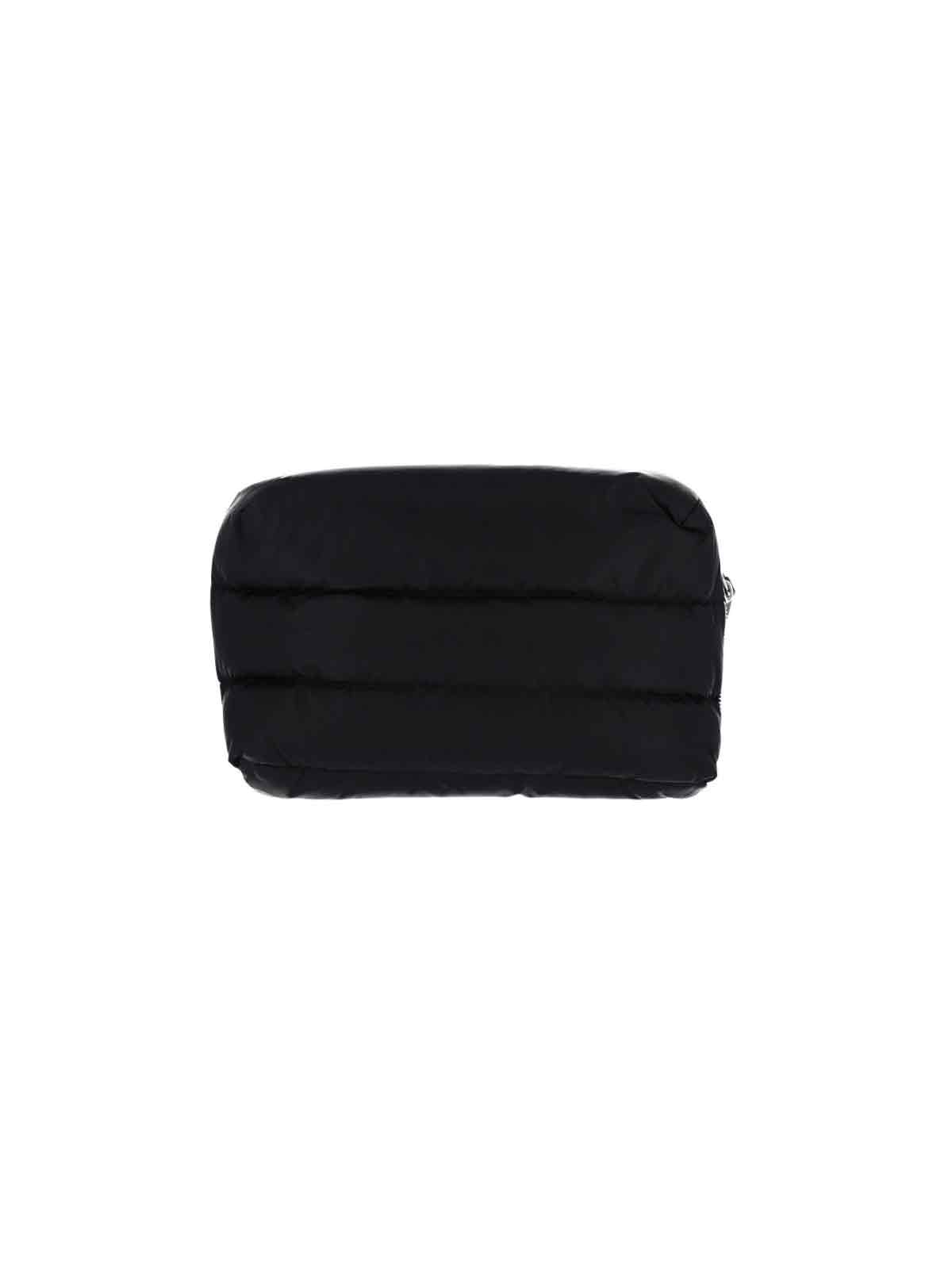 Black Caradoc Quilted Padded Pouch
