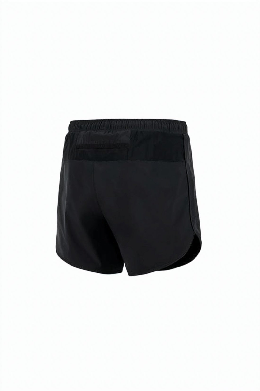 Sleek Black Activewear Shorts with Elastic Waistband