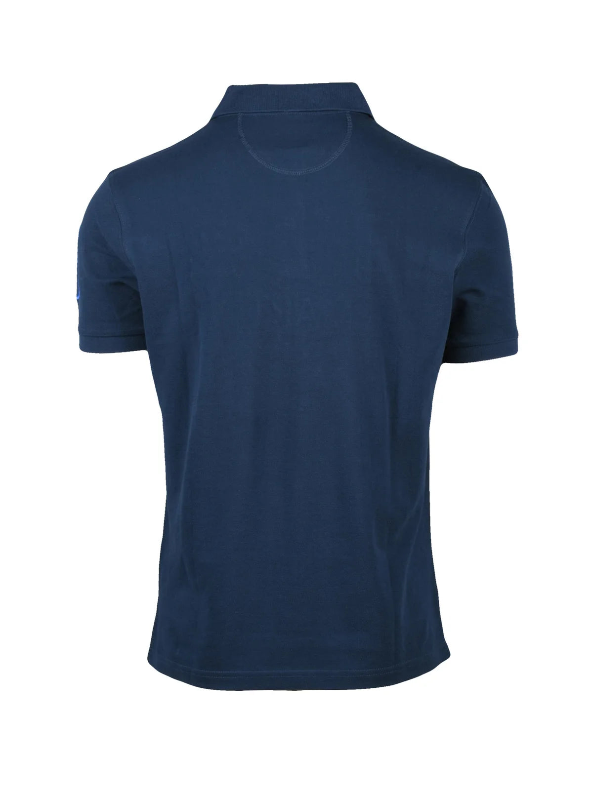 Blue Cotton Polo