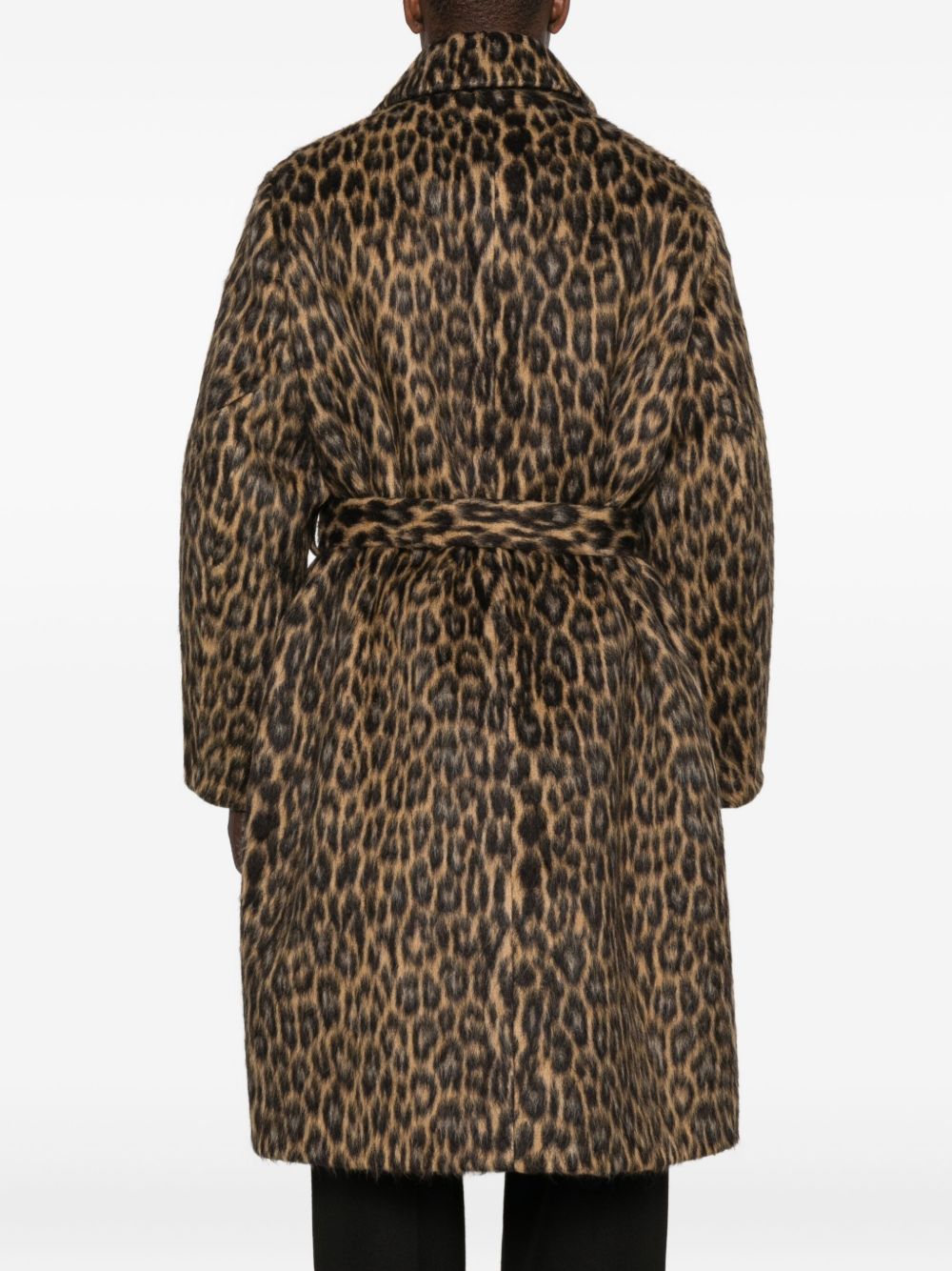 Leopard Print Coat