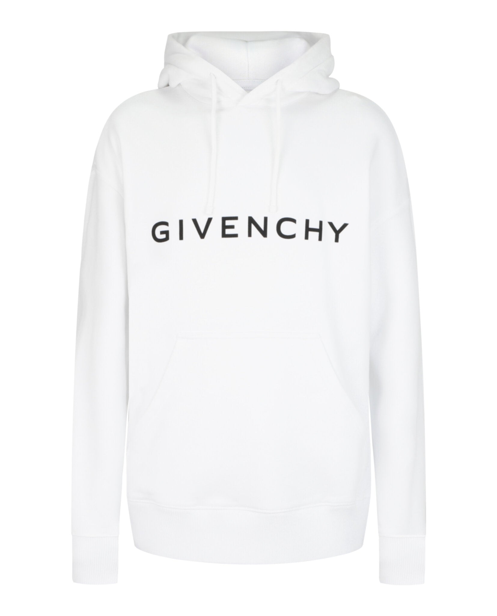 Slim-Fit Logo Print Hoodie