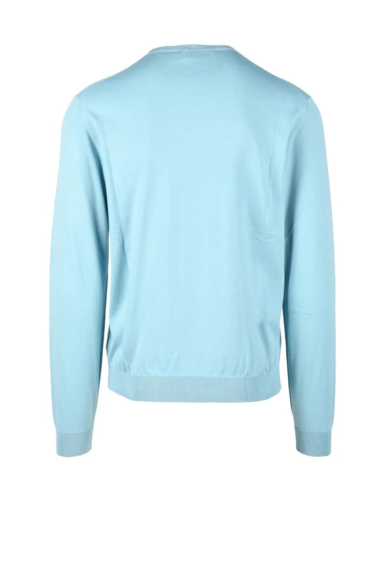 Cotton Sweater - Light Blue