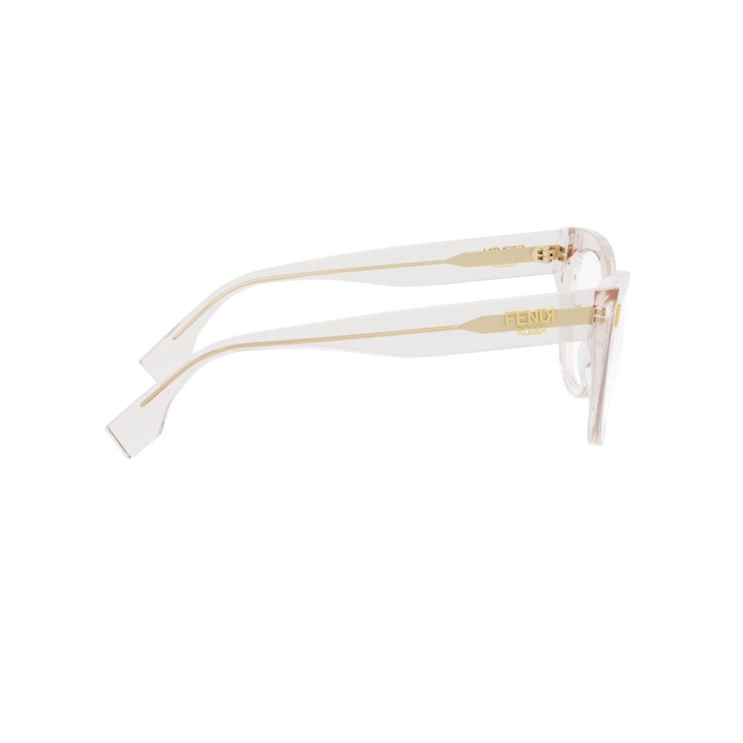 Fe50086i Translucent Acetate Cat-Eye Eyeglasses