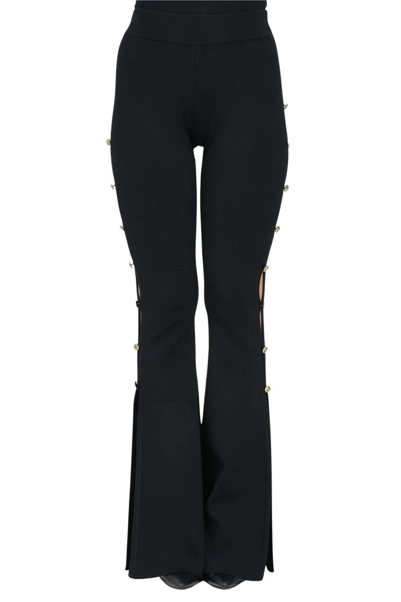 Jazz Knit Pants - Black