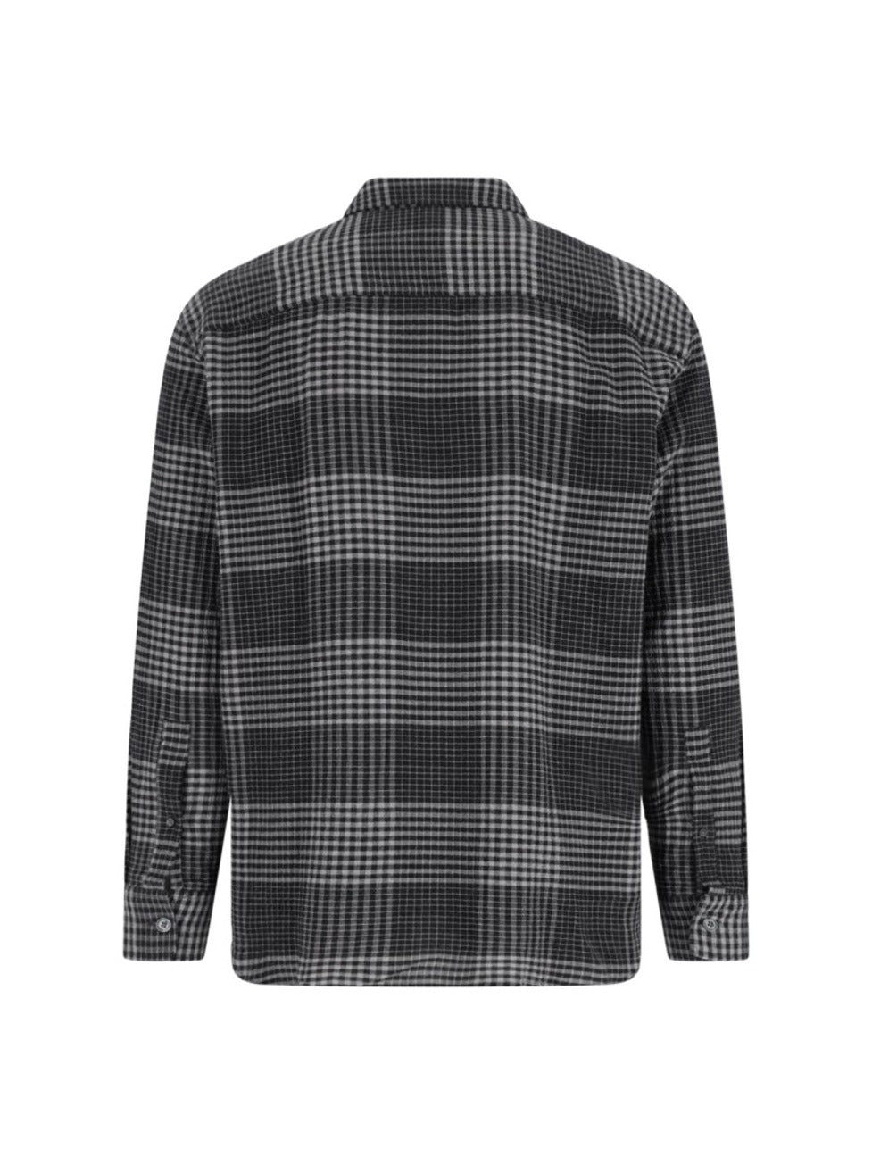"Studio" Checked Shirt Grey
