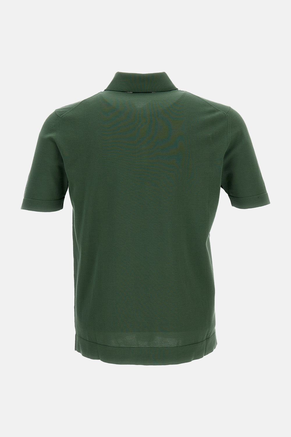 Green Cotton Polo Shirt