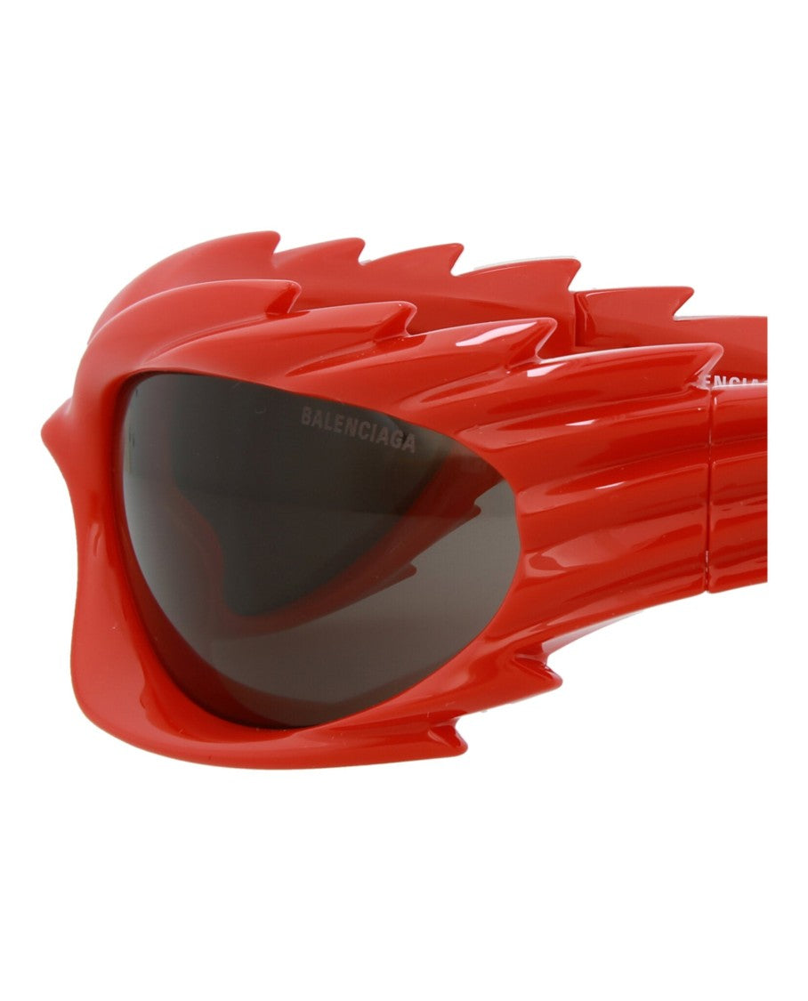 Shield-Frame Bio Injection Sunglasses