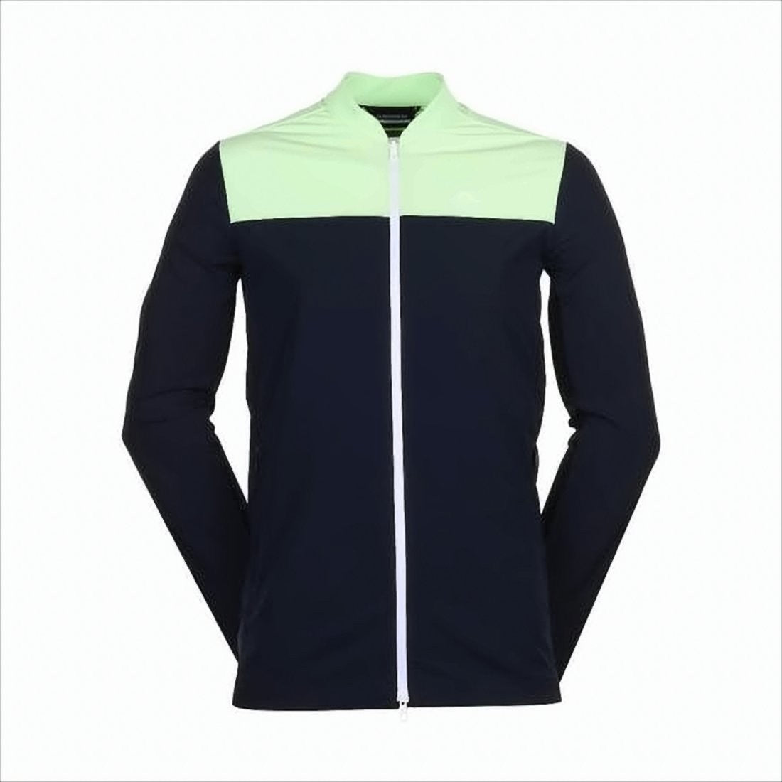 Fitted Activewear Jacket with Geometric Back Design