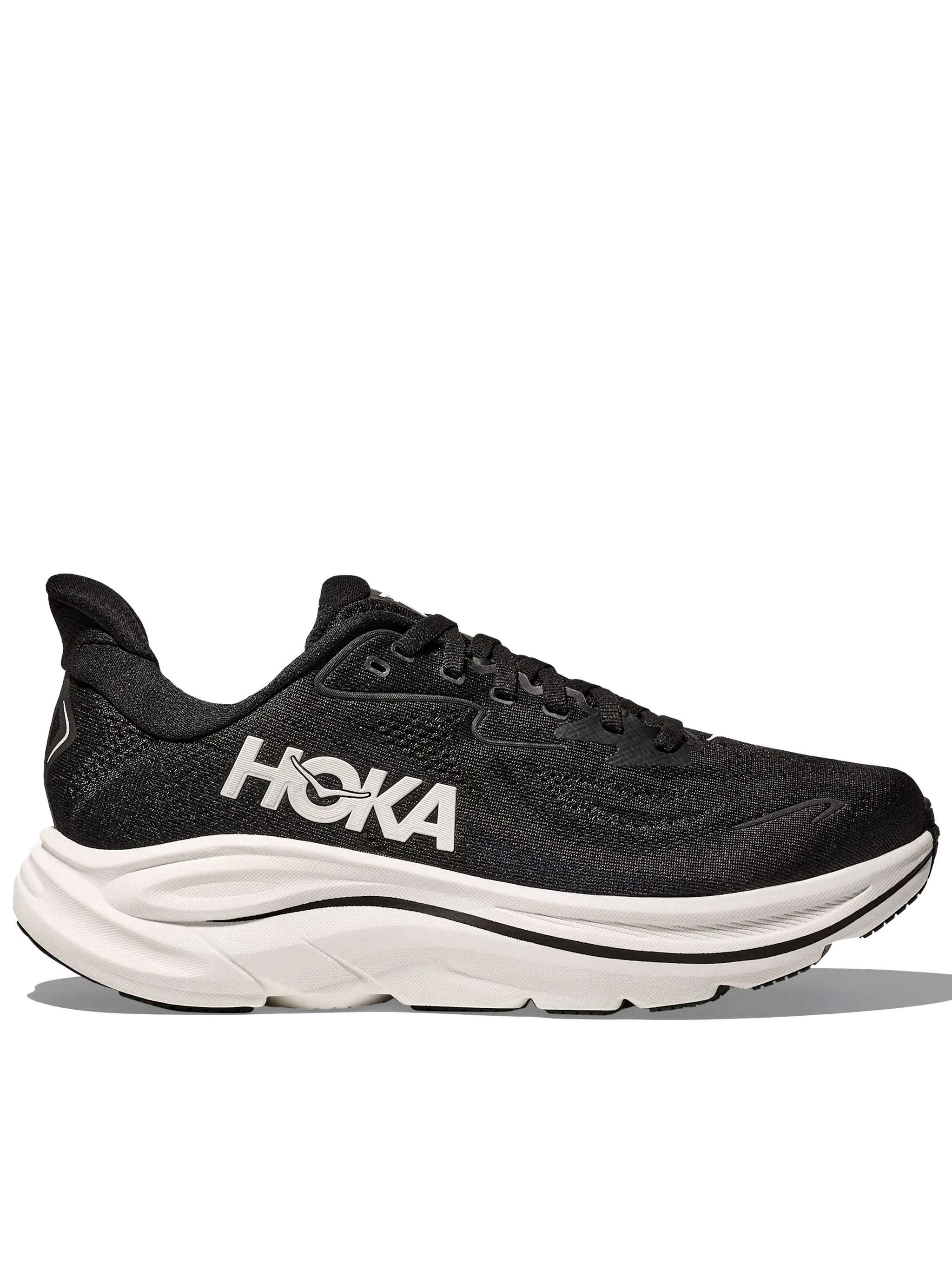 Black Clifton 10 Cushioned Mesh Sneakers