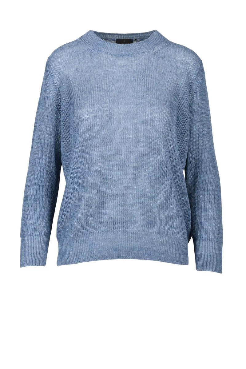 Linen Knit - Blue