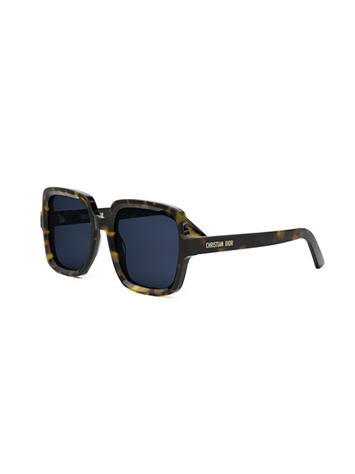 Bold Tortoiseshell Square Frame Dior Sunglasses
