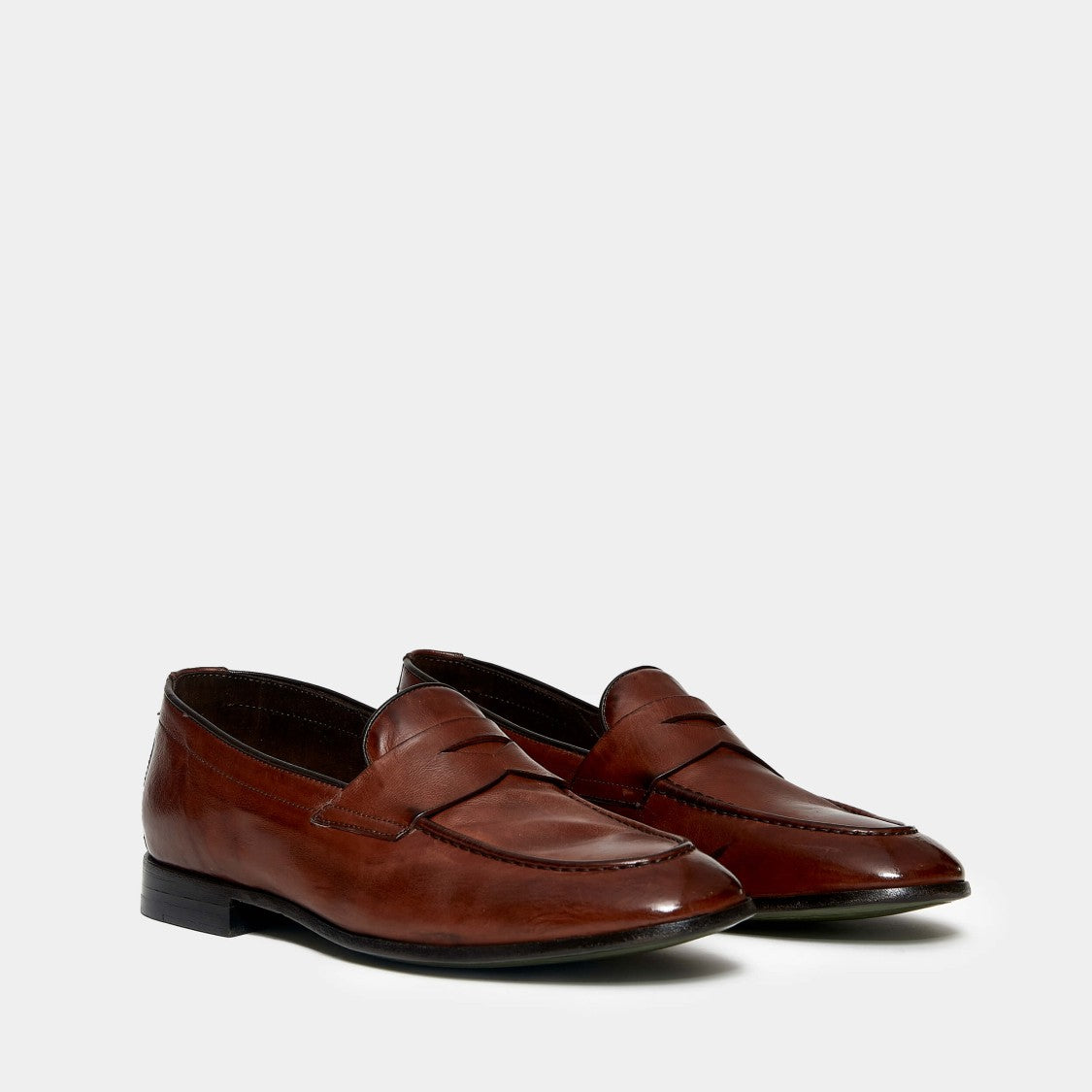 Brown Leather Moccasin