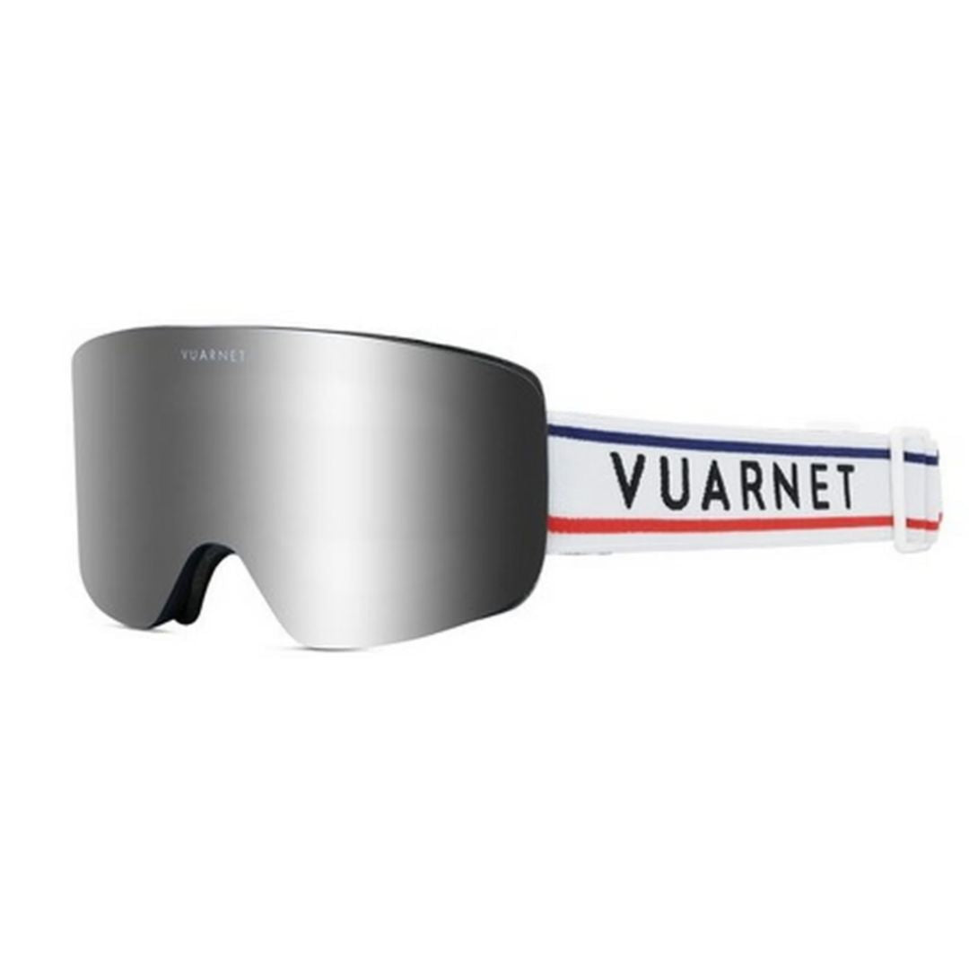Vu40026u Wraparound Mirrored Lens Sunglasses with Adjustable Strap