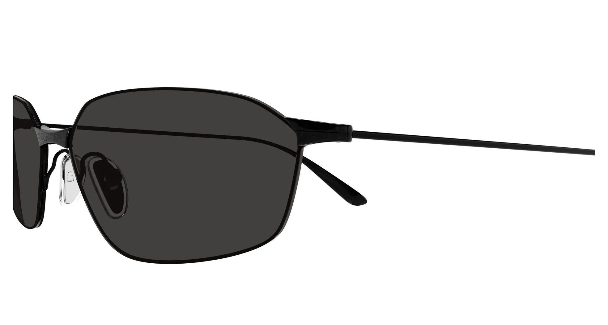 Sunglasses Balenciaga BB0412S 001 black black grey 62/15/145