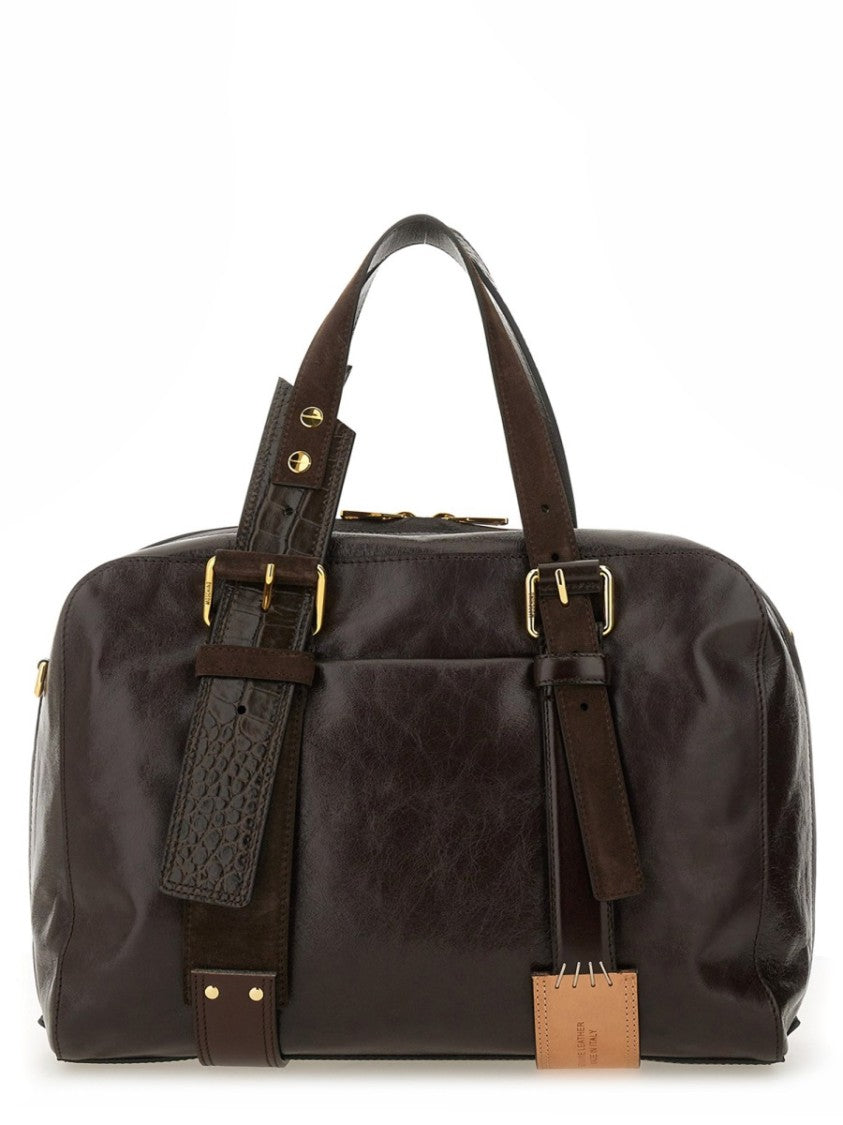 Structured Leather Handbag