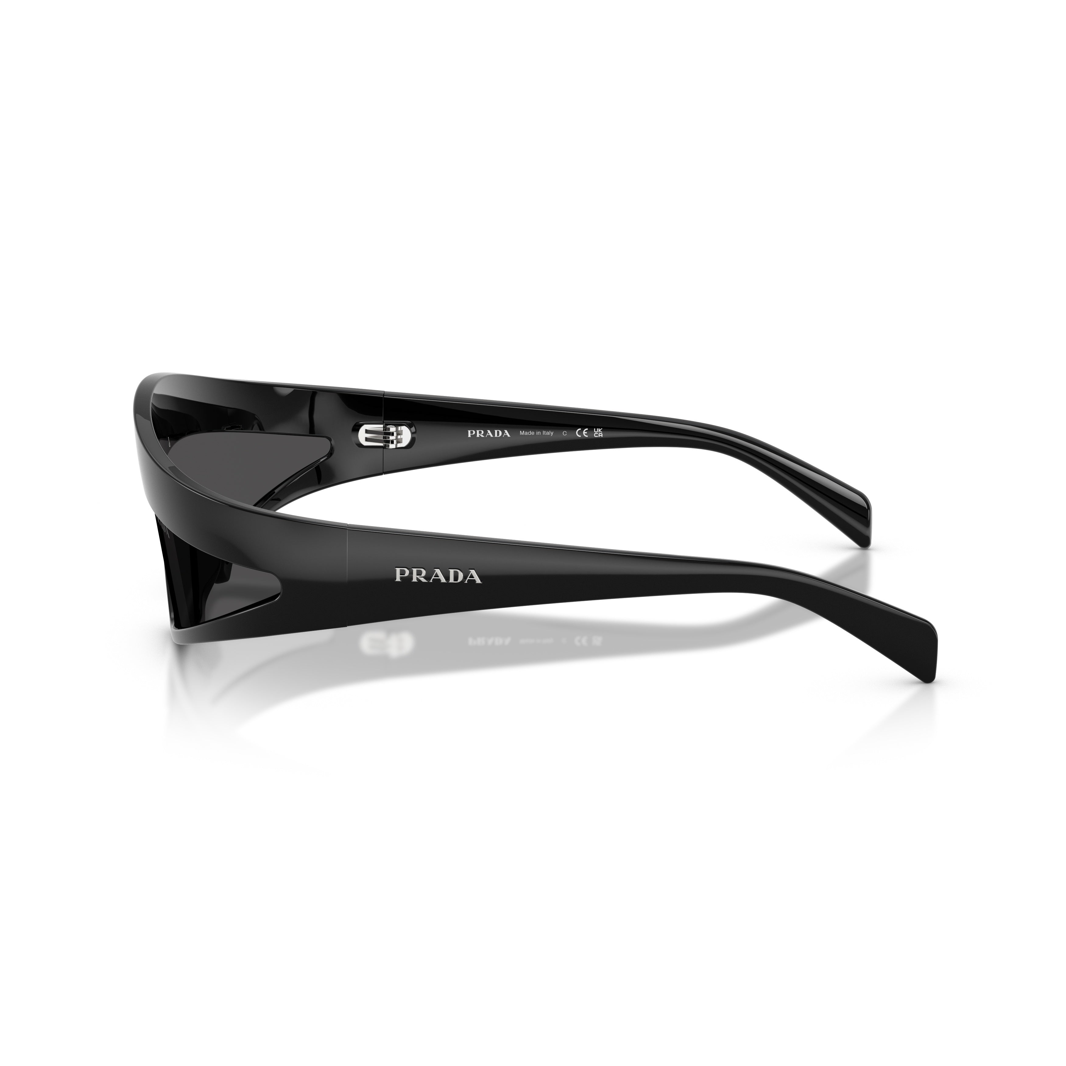0pr B20s Futuristic Black Sunglasses