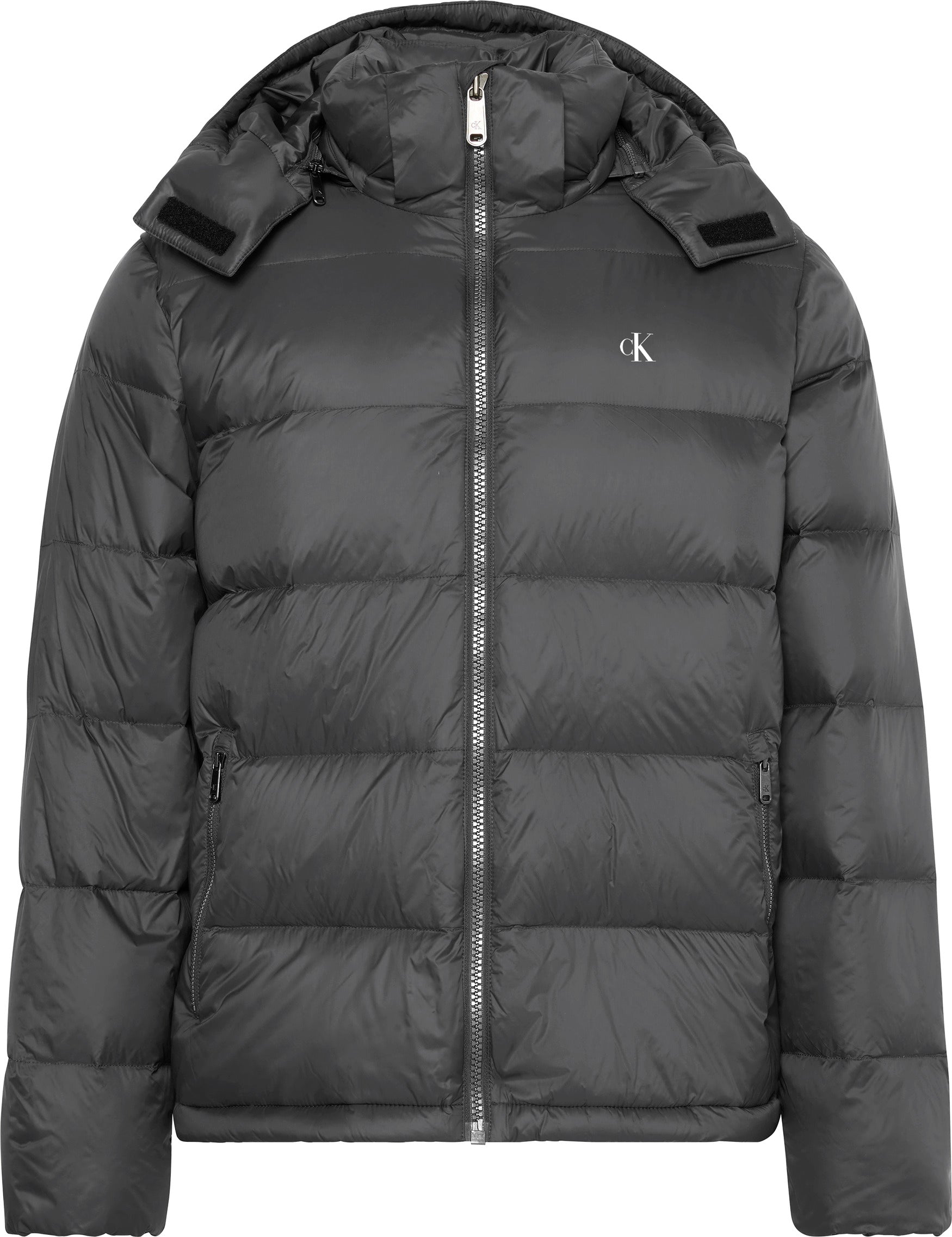 Classic Fit Insulated Nylon Puffer Coat