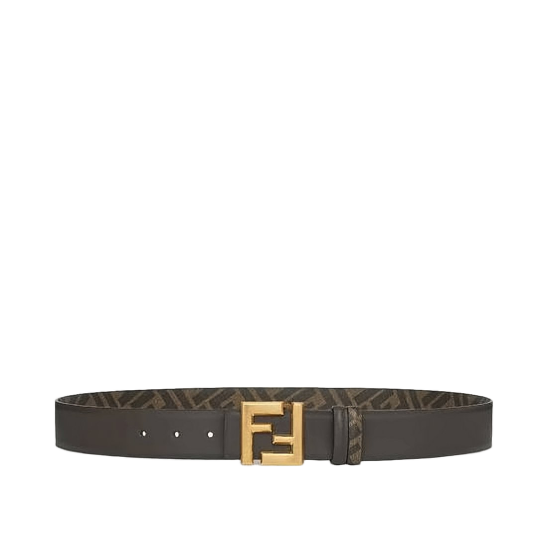 Reversible Calf Leather Belt with Signature Monogram