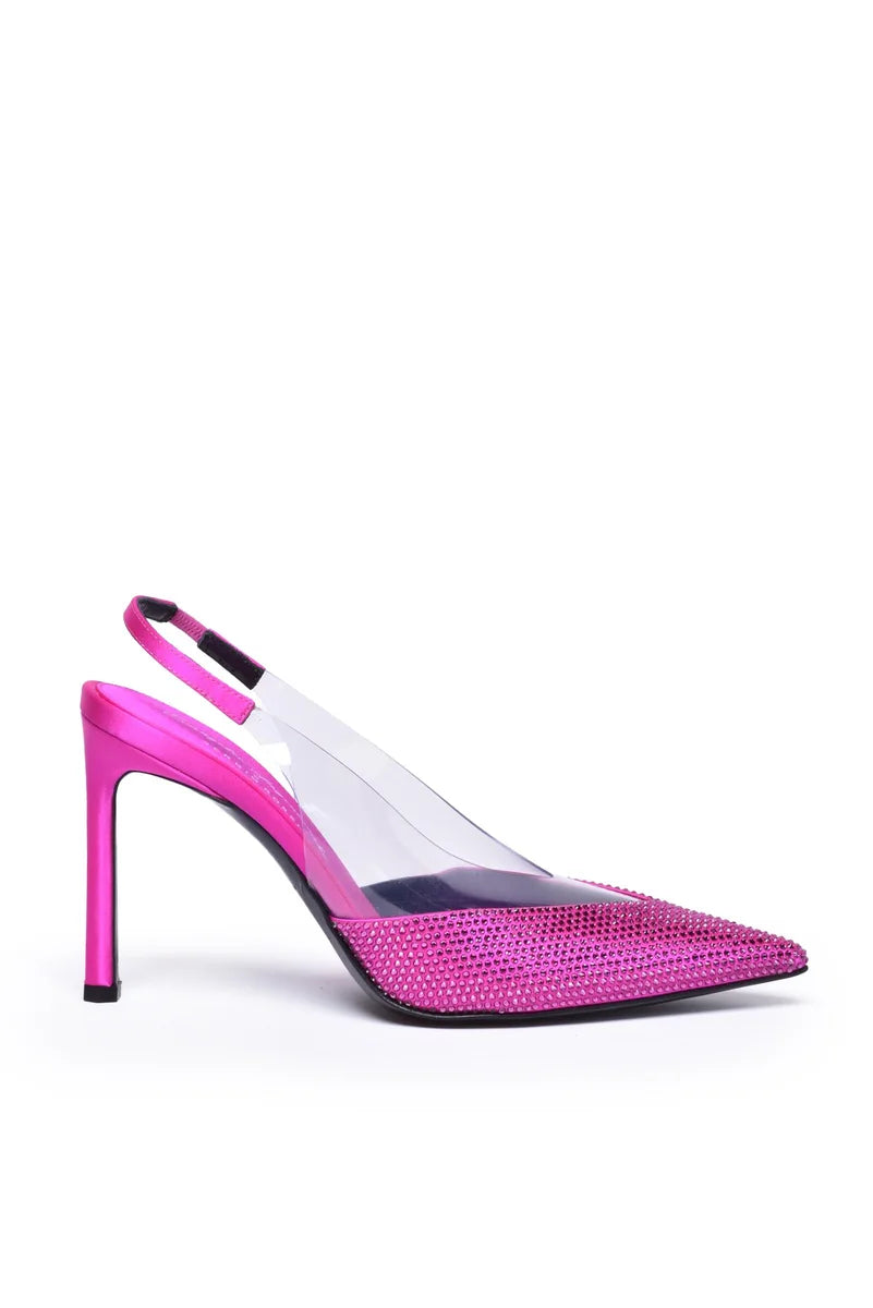Chanel Strass Pumps - Fuchsia