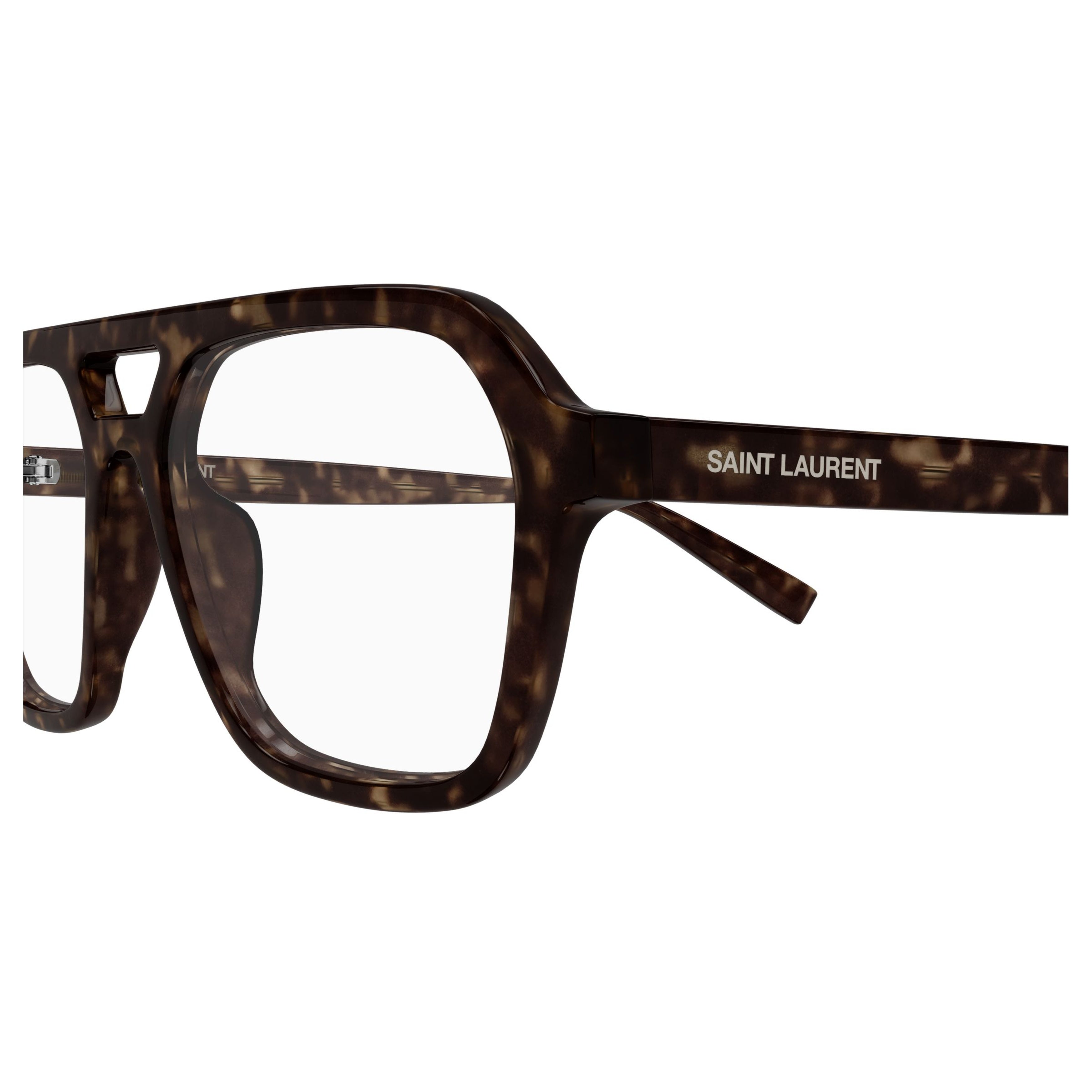 Oversized Square Tortoiseshell Frame Eyeglasses