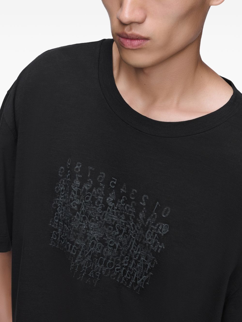 Relaxed Fit Black T-Shirt