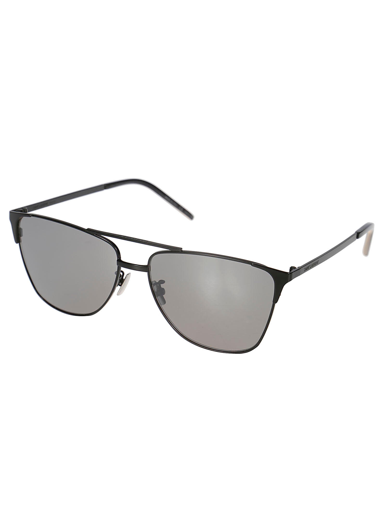 Rectangular Metal Frame Sunglasses