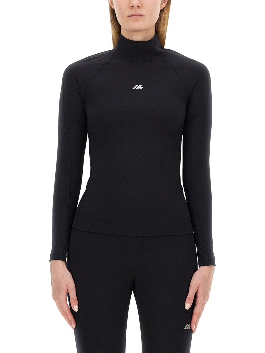 Form-Fitting Top with Balenciaga Logo