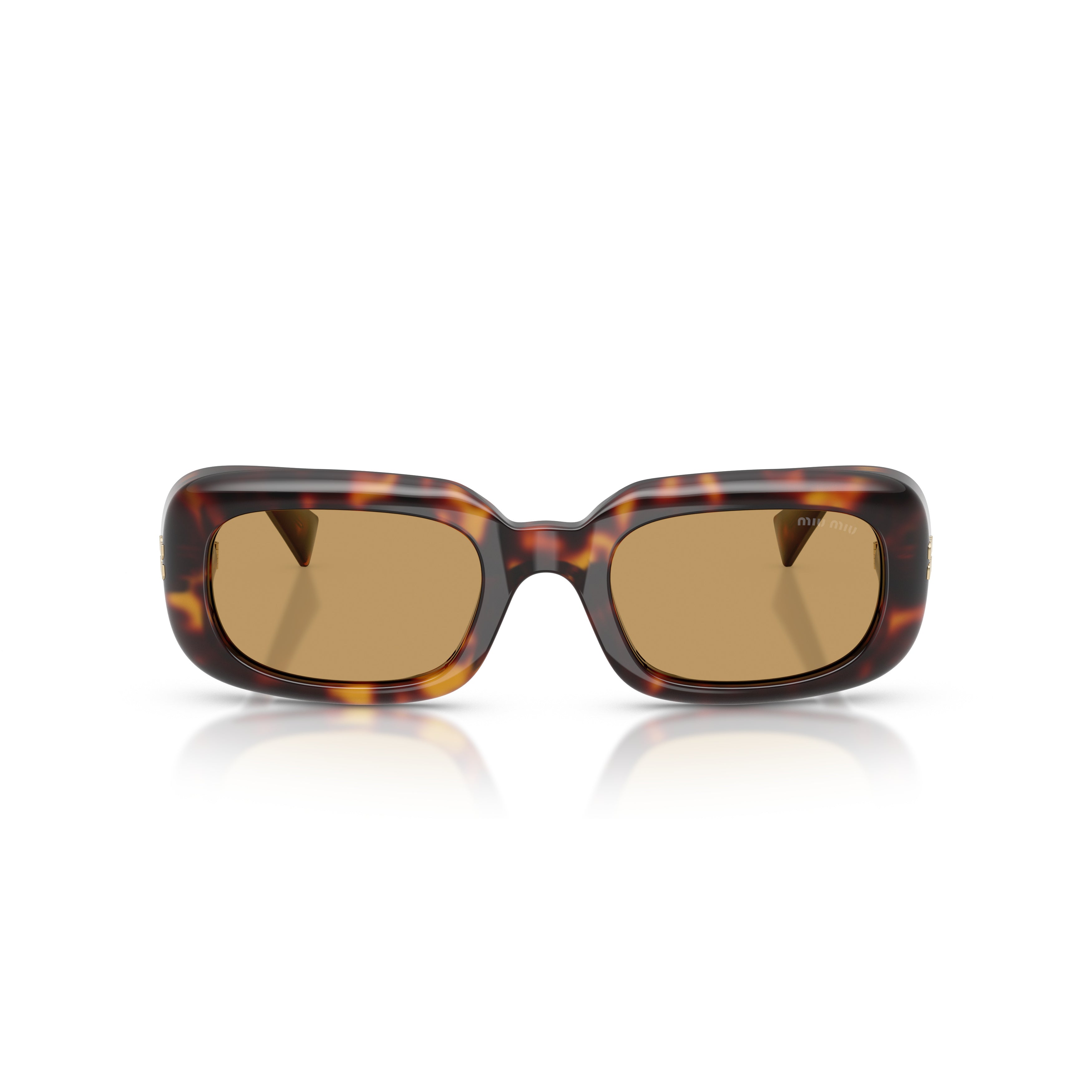 0mu B13s Rectangular Tortoiseshell Sunglasses