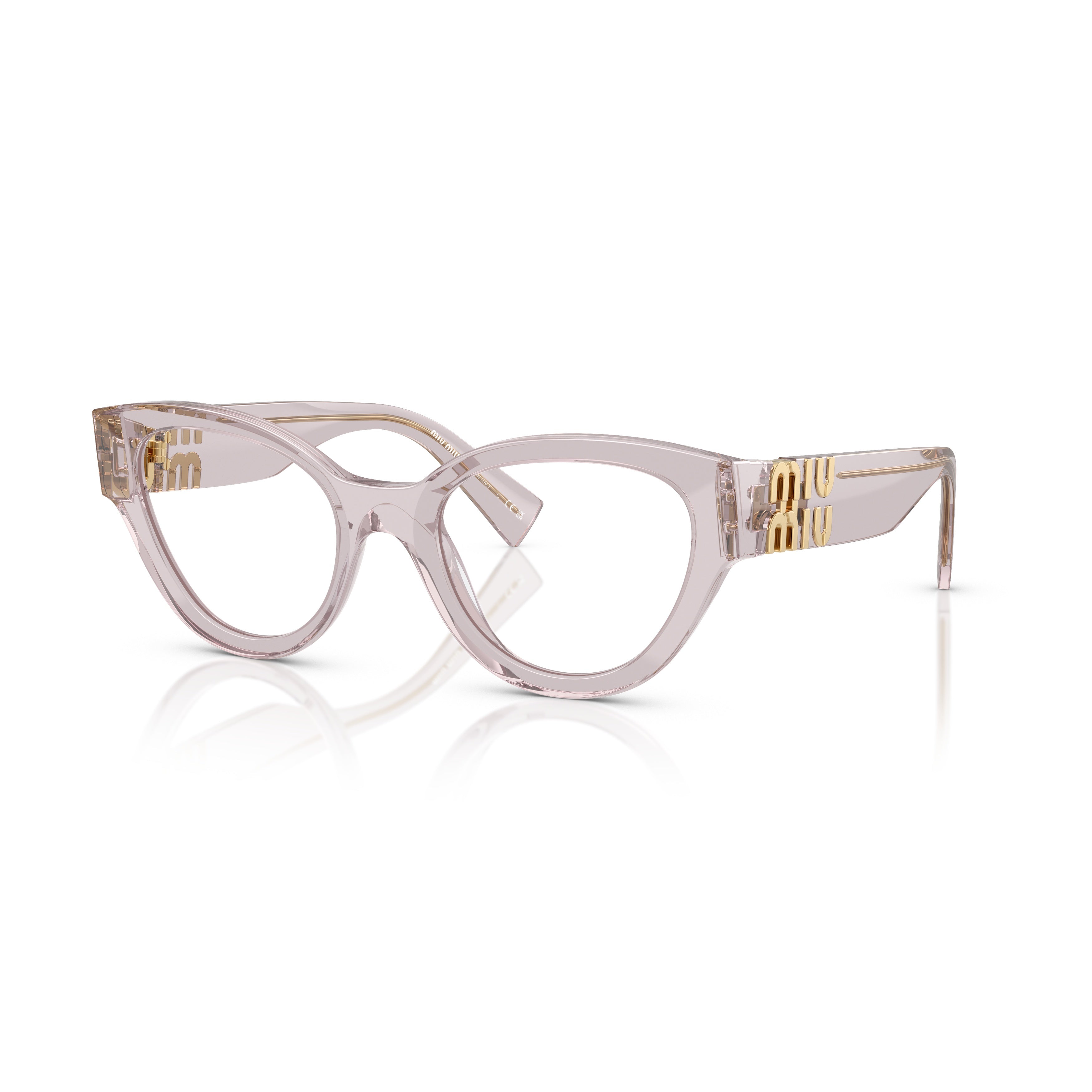0mu 01vv Translucent Acetate Cat-Eye Sunglasses