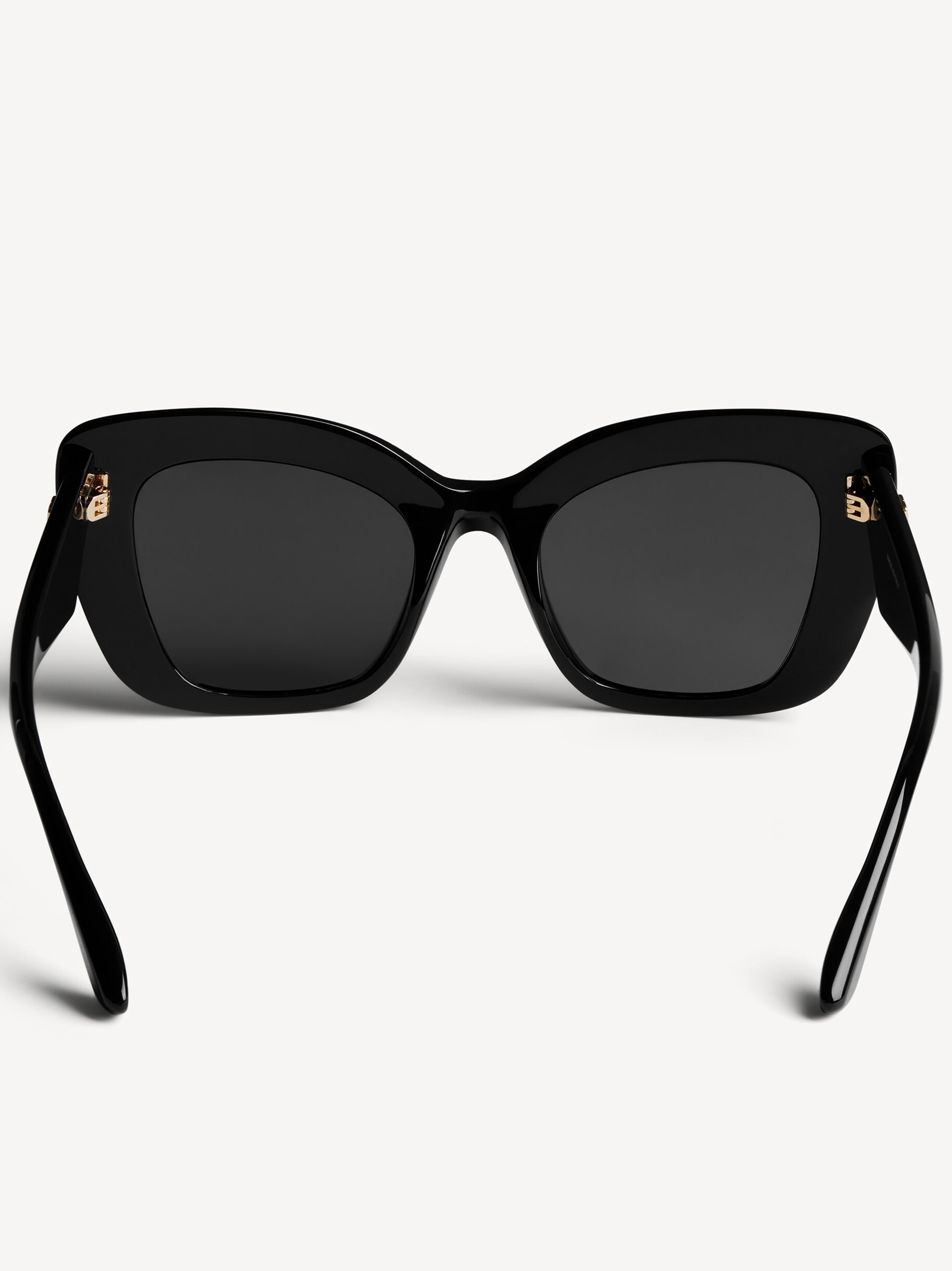 Black Diva Butterfly Oversized Sunglasses