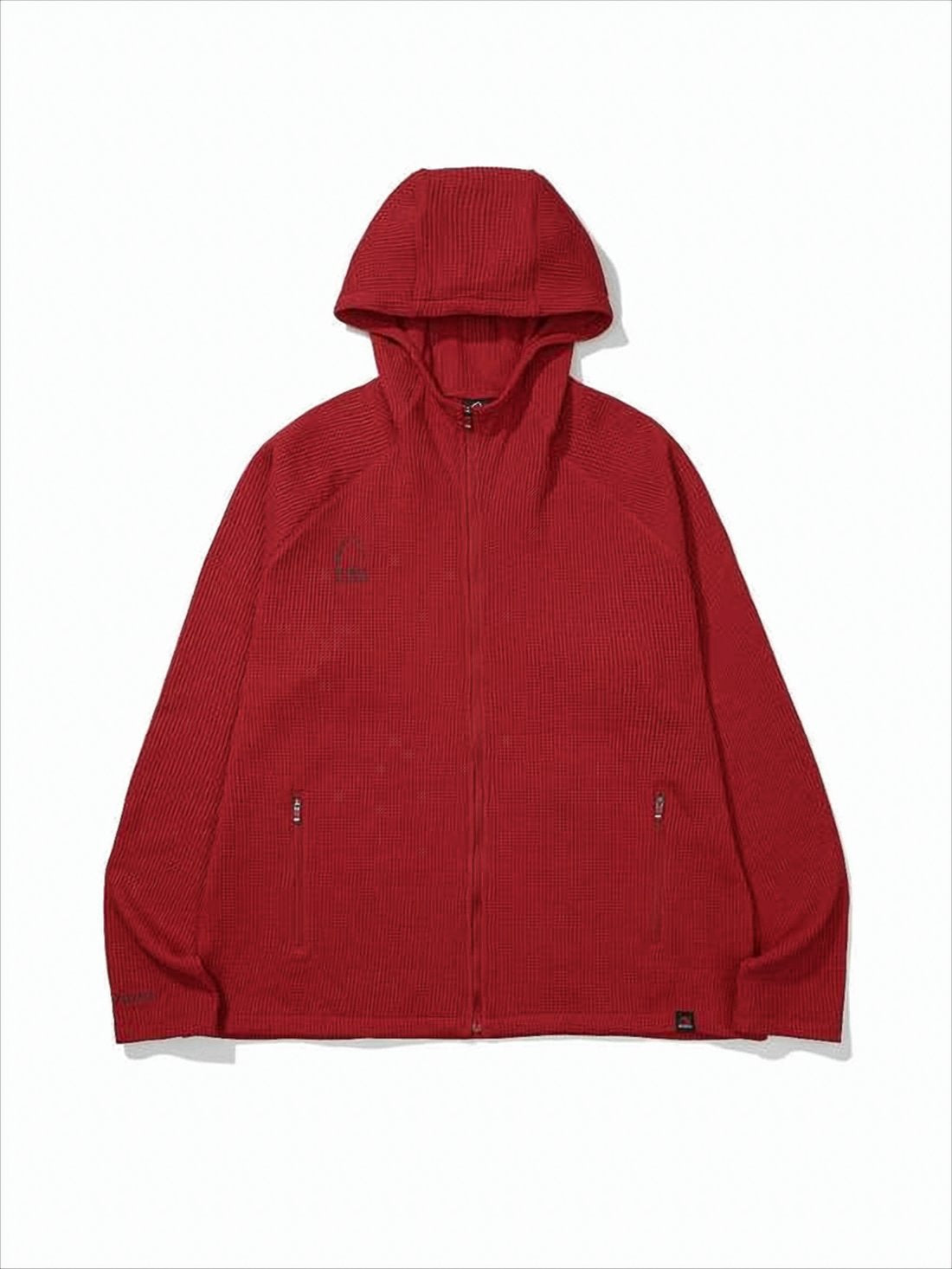 Textured Hooded Jacket