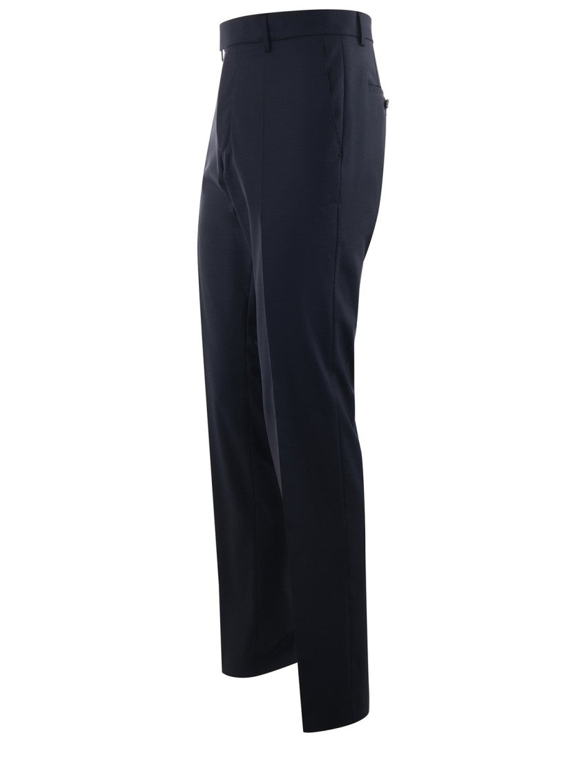 Tailored Black Two-Piece Suit Set
