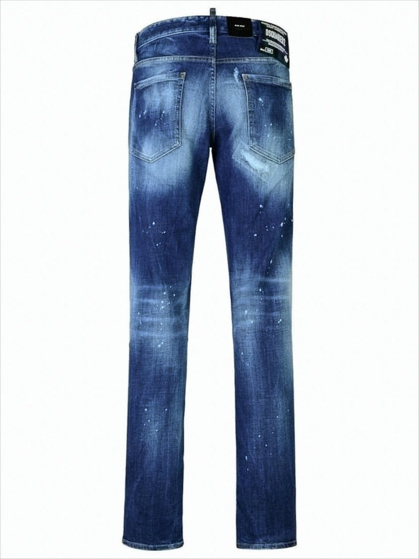 Slim Fit Medium Blue Denim Jeans