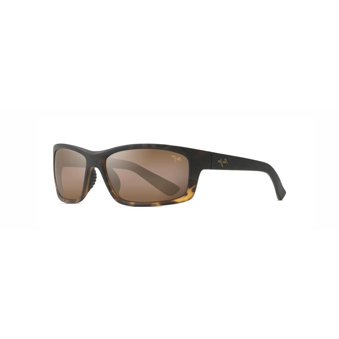 Kanaio Coast Rectangular Tortoiseshell Sunglasses with Brown-Tinted Lenses
