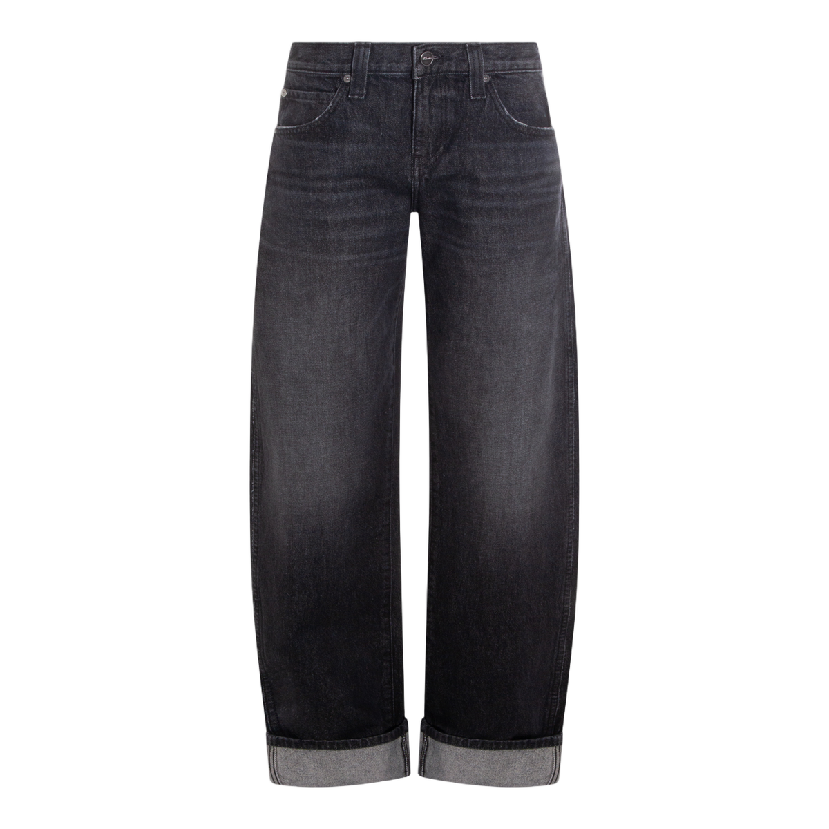 Straight-Leg Mid-Rise Jeans With Timeless Silhouette