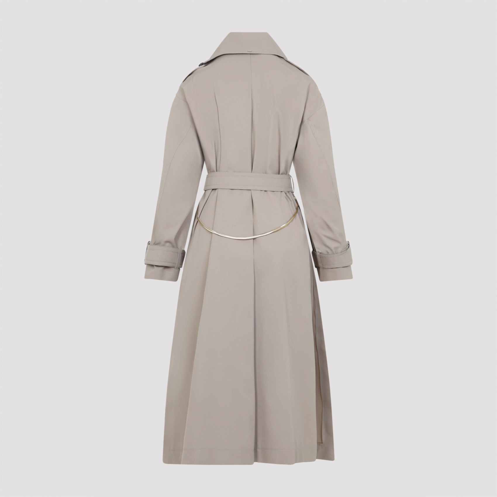 Nude & Neutrals Polyester-Cotton Coat