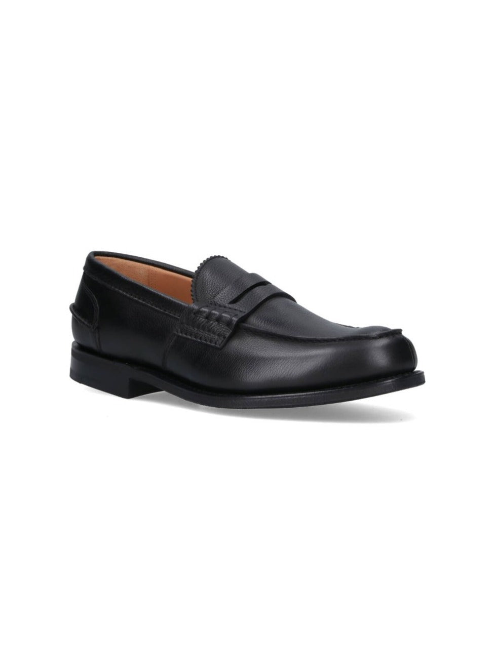 Mocassino Pembrey 2.0 Black Calf Leather Slip-On Shoes